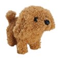 thumbnail image 1 of SUNSIOM Petit Chiot en Peluche Jouet Électronique Interactif Chien en Peluche Qui Aboie, 1 of 6