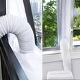 thumbnail image 4 of Air Conditioner Window Seal, Window Seal for Portable Air Conditioner and Tumble Dryer, Works, Air Exchange Guards 300cm, 4 of 10
