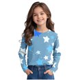 thumbnail image 4 of Posijego T-Shirts Graphiques à Manches Longues pour Tout-Petits Garçons Filles, Mignons, Col Ras du Cou, T-Shirts Basiques, Hauts, Chandail de Printemps pour Enfants, 4 of 6