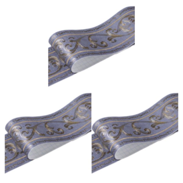 maskred Easy Maintenance High-end Wallpaper For Living Room Decor Waterproof Surface Blue Vine Flower 3Set