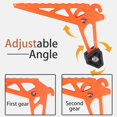 thumbnail image 3 of Universal Fit Car Door Step Foldable Roof Rack Door Step Up on Door Latch Supports Both Feet Easy Access to Rooftop for Most Car SUV Truck Max Load lbs (), 3 of 7