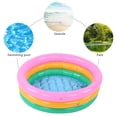 thumbnail image 4 of Fdit Piscine Gonflable Souple pour Enfants, Garçon, Forme Ronde, Couleur Vive, Bassin pour Bébé, Piscine, Piscine, 4 of 8