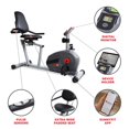 thumbnail image 4 of Sunny Health & Fitness Essential Interactive Series Recumbent Bike – SF-RB422903, 4 of 9