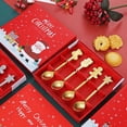 thumbnail image 3 of Christmas Decorations for Home Christmas Table Decor Stainless Coffee Spoons  Tree New Year 2024, 3 of 6