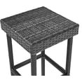 thumbnail image 3 of Pemberly Row Tabouret de Bar de Patio en Osier de 29 Pouces (Ensemble de 2), 3 of 5