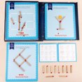 thumbnail image 4 of FlyFlise Matchstick Casse-Tête Entraînement de Concentration Entraînement de Logique Mathématique Jeu de Table STIM pour Garçons de 3+ Ans, 4 of 8