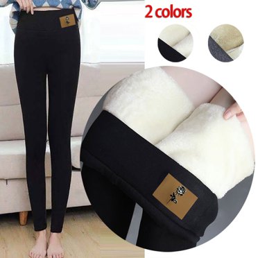 XZNGL Leggings for Women High Waist High Waist Leggings Fashion Casual Women Span Ladies Leggings High Waist Keep Warm Long Pants