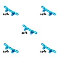 thumbnail image 3 of serony Upgraded RC Car Accessories Spare Parts 1 10 Truck TT02 Customized Replacement Rear Arm Shock Absorber 5Set, 3 of 6