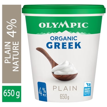 Olympic Yogourt Grec Biologique Nature 4 %