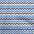 thumbnail image 1 of oneOone Rayon Light Blue Fabric Chevron Craft Projects Decor Fabric Printed By The Yard 56 Inch Wide-RC, 1 of 5