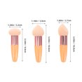 thumbnail image 2 of HINTRMENT 6Pcs Assorted Color Makeup Sponge Set Reusable Wet Dry Foundation Blenders for Seamless Application, 2 of 8