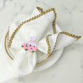 thumbnail image 4 of ⚡ Big Sale ! Napkin Ring Beautiful Decorative Napkin Ring Alloy Napkin Buckle Table Decoration, 4 of 4