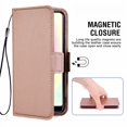 thumbnail image 4 of Cover for Huawei P20pro Cover, Mobile Phone Cover Compatible with Huawei P20 +, Mobile Phone Case Protective Cover Bag Case Fabric And Pu Leather with Credit Card Holder, Pink, 4 of 4