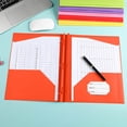 thumbnail image 1 of Meitianfacai Plastic Folders With Pockets Heavy Duty Pocket Folders Letter Size File Folders For Documents Office School, 1 of 1