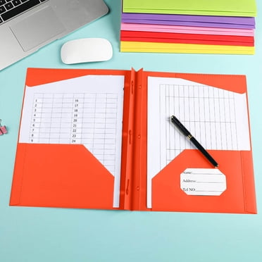 Folders with Pockets, Folders for Documents, Plastic Folders with Pockets Heavy Duty Pocket Folders Letter Size File Folders for Documents Office School, File Folders Letter Size