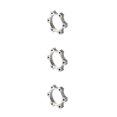 thumbnail image 2 of ZLight Threaded Strong Toughness Hub Disk Conversion Seat Disc Brake Rotor Adapter Road Bicycle Accessories Smooth Surface 44MM 3Set, 2 of 6