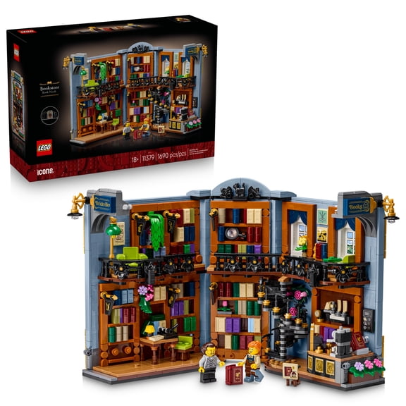 LEGO Icons La librairie : Le Coin Lecture Ensemble de Construction 11379
