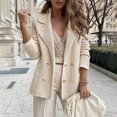 thumbnail image 2 of Timegard Womens Cardigans Lapel Neck Long Sleeve Open Front Button Soft Outwear Fall Casual Slim Top, 2 of 6
