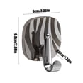 thumbnail image 2 of Jubipavy Robe Hooks For Wall Plastic Hook Adhesive Hook No Punching No Marks Strong Backpack Hook Clothes Hook Kitchen Hook, 2 of 6
