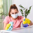 thumbnail image 2 of 5Pcs Microfiber Dishcloth Cleaning Cloth Reusable Kitchen Cleaning Wiping Rags, 2 of 7
