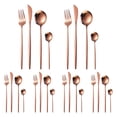 thumbnail image 1 of Agiferg 24 Piece Stainless Steel Cutlery Set For 6 People Including Spoon Knife And Fork Polish, 1 of 1