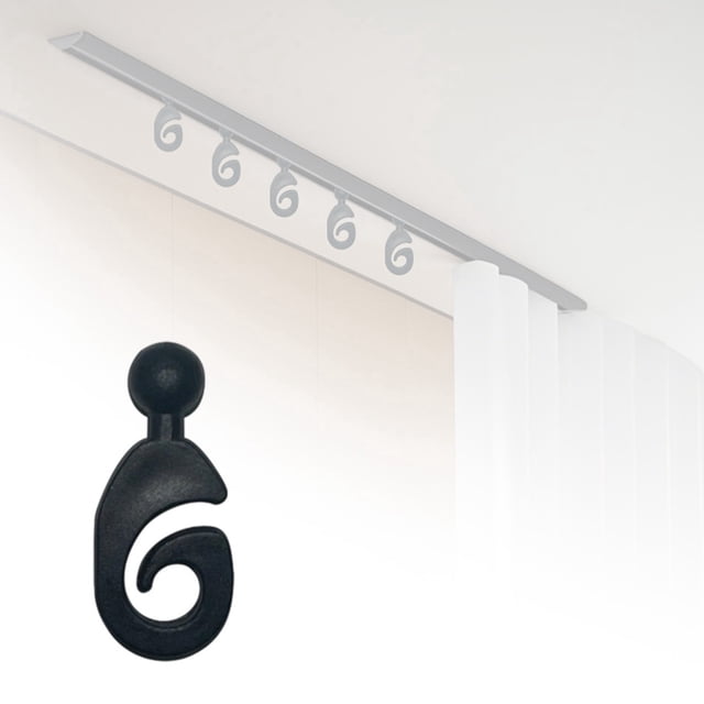 Durable Gazebo Curtain Hooks for Smooth Gliding Netting and Multipurpose Outdoor Use