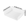 thumbnail image 3 of Aihimol Stackable Desktop Letter Tray,Paper Document Tray Organizer, White Plastic Desk File Rack for A4 Paper, Magazine, Receipts, Office Supplies, 3 of 7