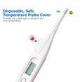thumbnail image 3 of MasteelfCA 200pcs Safe Digital Thermometer Probe Covers Disposable Sterile Universal Electronic Thermometer Cover, 3 of 7
