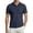 Blue, variant on Adult Men’s Polo Shirts Short Sleeve Button Tee Shirts Basic Brown Men TShirt