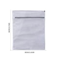 thumbnail image 3 of TIMIFIS Laundry Pocket Cellular Network Mesh Laundry Bags for Delicates with Non Rust Zipper White Laundry Bags Mesh Wash Bags Easy Suit Bra Sock Lingerie Laundry for Washing Bathroom Accessories, 3 of 7