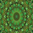 thumbnail image 1 of Ahgly Company Machine Washable Indoor Square Transitional Dark Forest Green Area Rugs, 7' Square, 1 of 7
