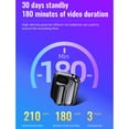 thumbnail image 4 of 1080p HD Body Camera Recorder, Mini Portable Video Audio Recorder with Wide Angle Lens, Real Time View, Secure Encryption, Long Battery Life, 4 of 12