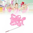 thumbnail image 1 of Gymnastics Ribbon,4m/13.12ft Dance Ribbons Gymnastics Gymnastics Wand Dancing Streamers Cutting-Edge Features, 1 of 7