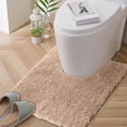thumbnail image 1 of EQWLJWE Bathroom Rug Mat,Toilet Rugs U Shaped,Water Absorbent and Soft Bath Rug,Luxury Chenille Extra Thick U-Shaped Toilet Rug,Non-Slip Contour Mat for Bathroom Floor,Fluffy Soft,Absorbent Water, 1 of 5