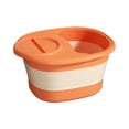 thumbnail image 2 of Dvkptbk Bubble Feet Foldable Foot Bath Bucket with Handle and Lid, Portable Foot Bath Spa Bucket with Massage Acupoints, Portable Foot Bath Bucket, Foldable Spa Bucket for Foot, 2 of 9