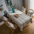 thumbnail image 5 of Nappe à Rayures Colorées Boho en Coton et Lin, Imperméable, Couvre-Table, Décoration de Table pour Salle à Manger, Restaurant, Fête, 5 of 5