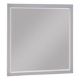 thumbnail image 1 of Topline Home Furnishings Miroir de commode avec cadre gris Farmhouse, 1 of 3