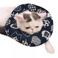 thumbnail image 2 of Adjustable Cat Recovery Collar Elizabethan Ring Soft Cone for Cat‘s Head Wound Healing Protective Cone After Surgery Elizabethan Collars for Pets Kitten and Small Dogs, 2 of 7