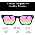 thumbnail image 3 of grinderPUNCH 2 Pack Bulk Multi Focus 3 Power Progressive Reading Glasses - No Line, 3 of 5