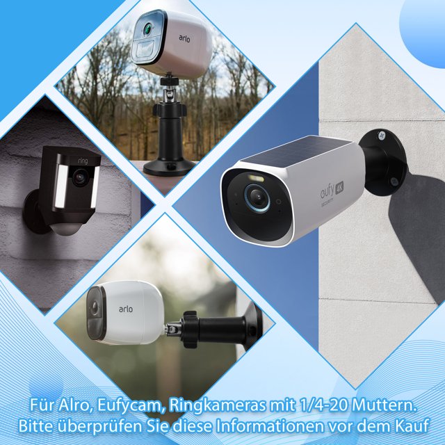 Xingzhi 3pack/lot Easy And Safe To Wall Mount Bracket For Blink Camera Freely Adjustable Plastic