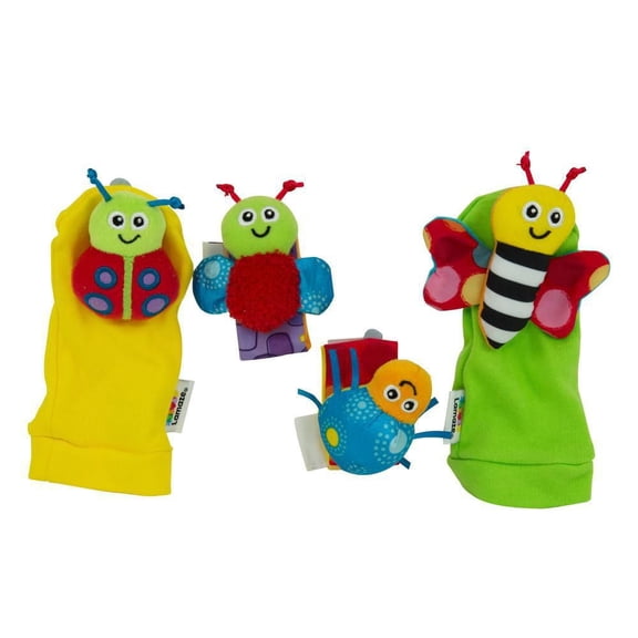 Bracelets à hochet et chaussettes Gardenbug de Lamaze