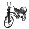 thumbnail image 2 of Wine Rack, Wine Bottle Stand, Tricycle Shape Displays And Stores Bike Shape Art For Bar Counter Home Decor Black, 2 of 8
