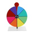 thumbnail image 1 of segolike Rotating Wheel Accessories Rotating Game Toy for Show Birthday Holiday White Base, 1 of 9