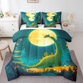 thumbnail image 1 of YST Cute Dinosaur 7 Pieces Comforter Set Wild Animal Bedding, Twin, 1 of 4