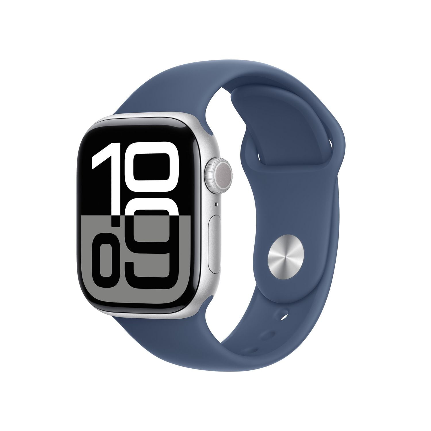 Apple Watch series 10 42mm GPS シルバーアルミ Apple Watch Series 10 GPS 42mm Silver Aluminum Case with Denim