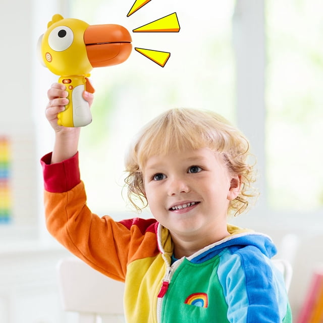 Big Mouth Bird Voice Changer Toy, 50+ Sound Effects & Recording Function,Educational Learning Tool for Kids,Non-Toxic Voice Modulation & Funny Play Toys Gift for Boys & Girls