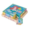 thumbnail image 1 of Melissa & Doug Disney Princess Wooden Cube Puzzle With Storage Tray - 6 Puzzles in 1, 1 of 5