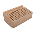 thumbnail image 2 of Leather Craft Tool Holder, 76 Holes Leathercraft Tool Holder Diverse Sizes Large Capacity  For Bevelers, 2 of 8