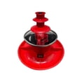 thumbnail image 3 of GROWTH TANK Chocolate Fountain Fondue Maker 3 Stage US Standard Plug Durable Stainless Steel, 3 of 9