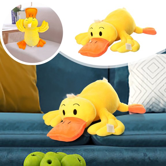 Dolls & Accessories Yellow Stuffed Animal Hugging Pillow Toys for Companion Soft Pillow for Kids and Adults